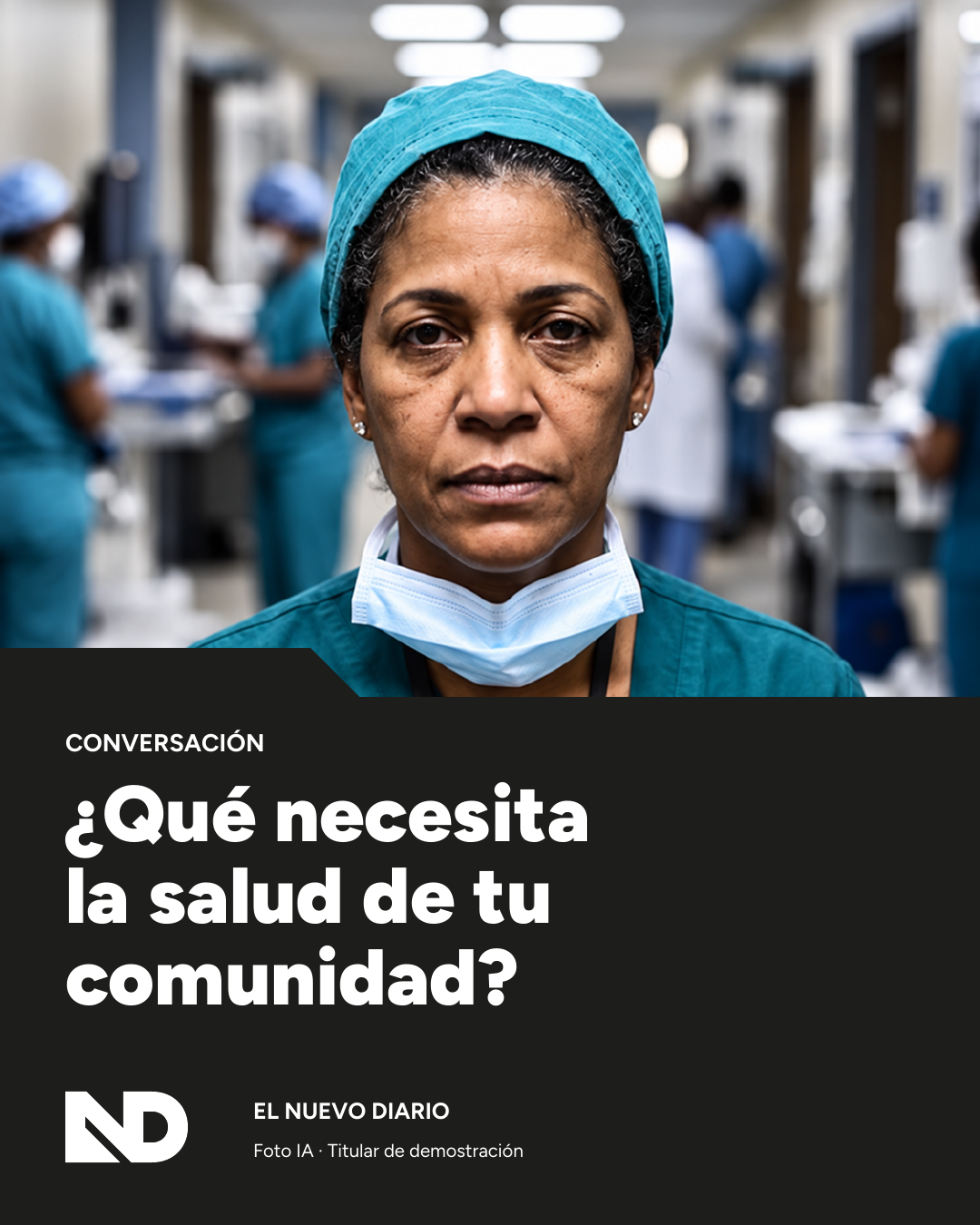 Conversación · propuesta editorial de Instagram