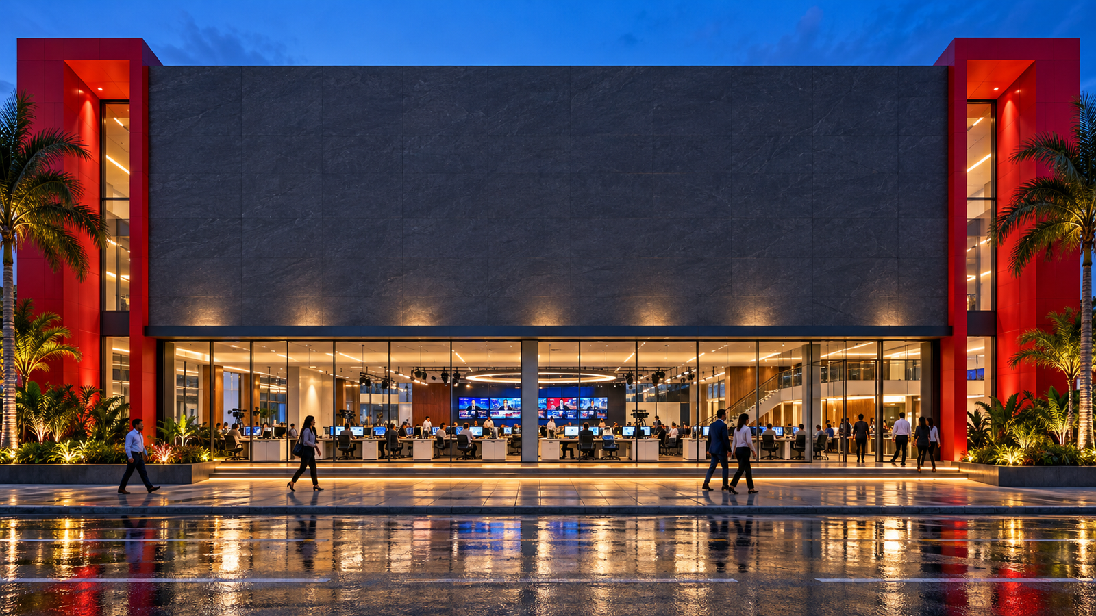 Mockup conceptual de facade de la propuesta eND